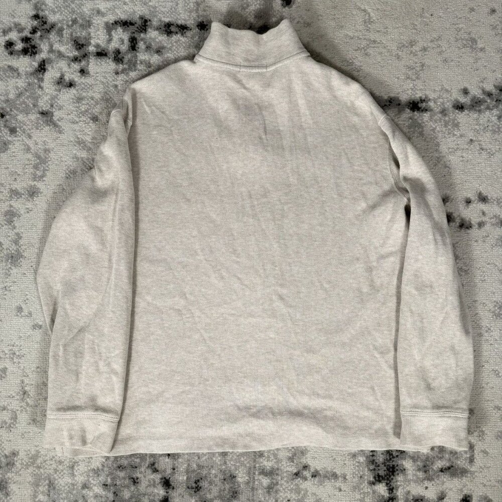 Vintage Polo Ralph Lauren 1/4 Zip knitted Cotton Sweater - Picture 4 of 9